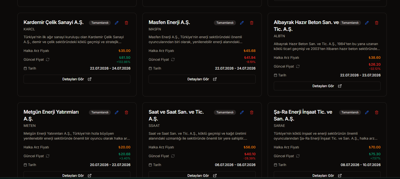 Halka Arz ve Borsa Platformu